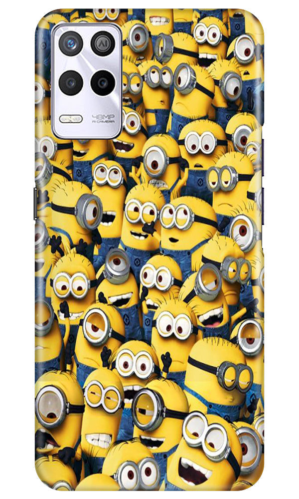 Minions Mobile Back Case for Realme 9 5G (Design - 126) Minions Case for Realme 9 5G (Design - 126)