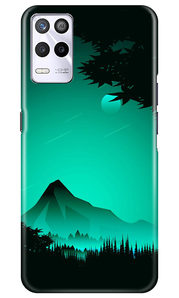 Moon Mountain Mobile Back Case for Realme 9 5G (Design - 173) Moon Mountain Case for Realme 9 5G (Design - 173)