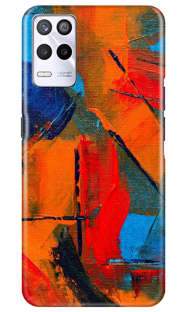 Modern Art Mobile Back Case for Realme 5G (Design 205)