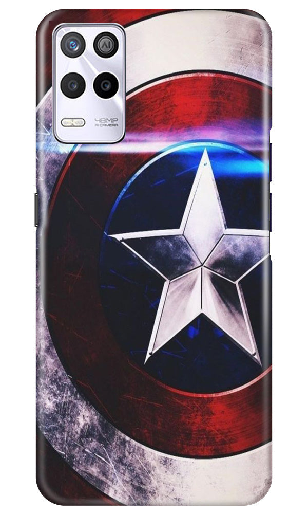Captain America Mobile Back Case for Realme 9 5G (Design - 249) Captain America Case for Realme 9 5G (Design No. 218)