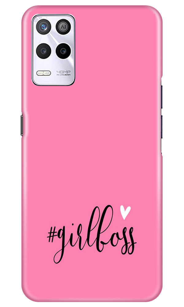 Girl Boss Black Mobile Back Case for Realme 9 5G (Design - 237) Girl Boss Black Case for Realme 9 5G (Design No. 237)