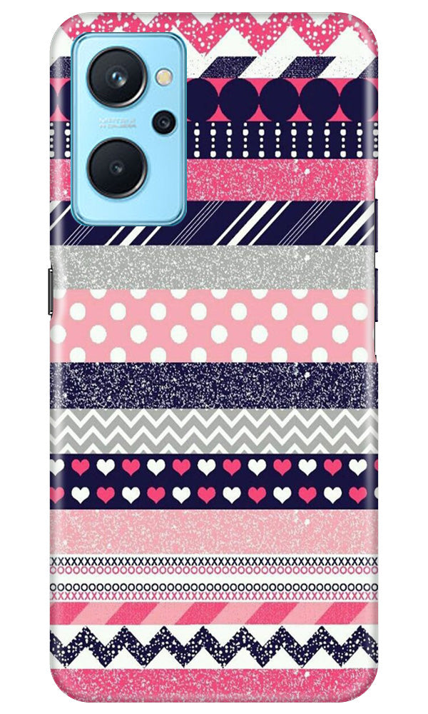 Pattern3 Mobile Back Case for Realme 9i (Design - 90) Pattern3 Case for Realme 9i