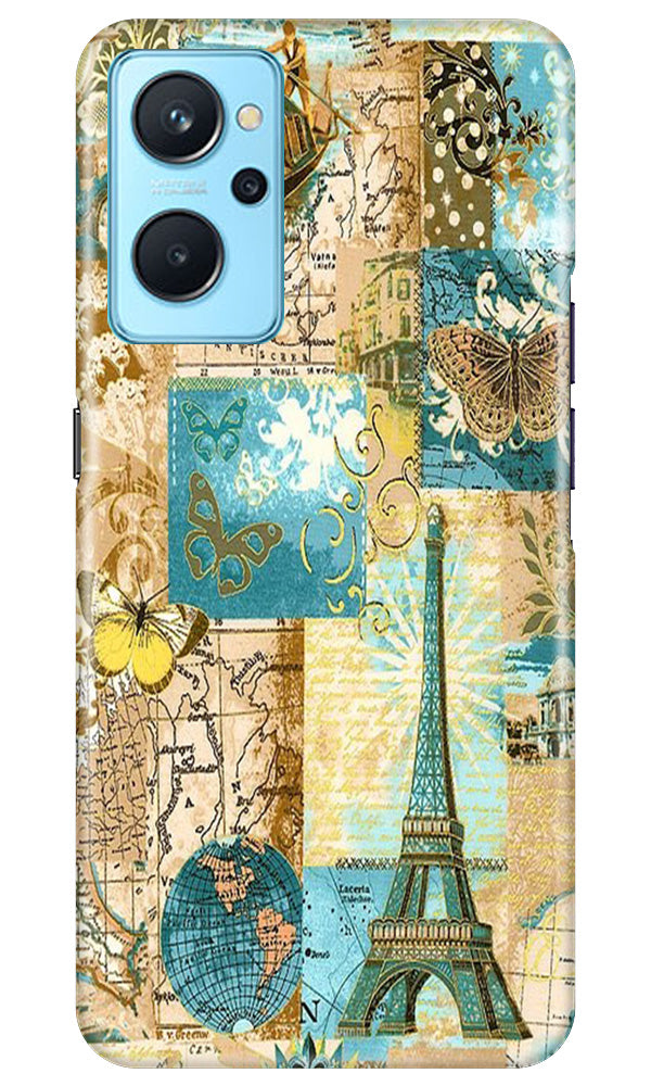 Travel Eiffel Tower Mobile Back Case for Realme 9i (Design - 175) Travel Eiffel Tower Case for Realme 9i (Design No. 175)