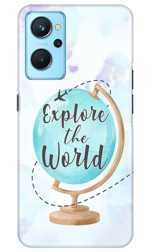 Explore the World Mobile Back Case for Realme 9i (Design - 176) Explore the World Case for Realme 9i (Design No. 176)