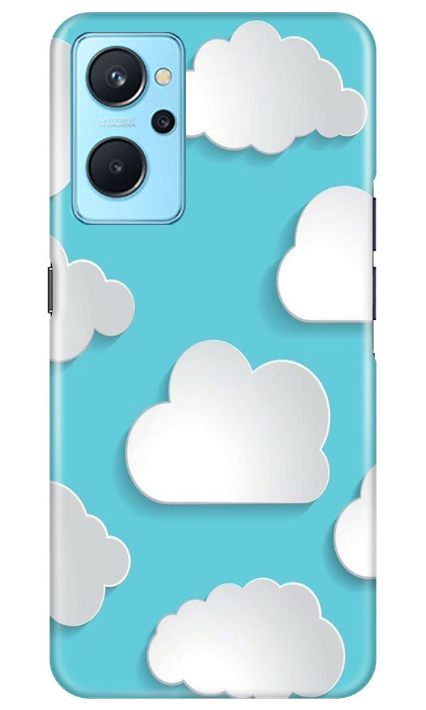 Clouds Mobile Back Case for Realme 9i (Design - 179) Clouds Case for Realme 9i (Design No. 179)