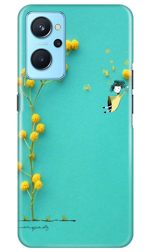 Pink Pattern Mobile Back Case for Realme 9i (Design - 184) Pink Pattern Case for Realme 9i (Design No. 184)