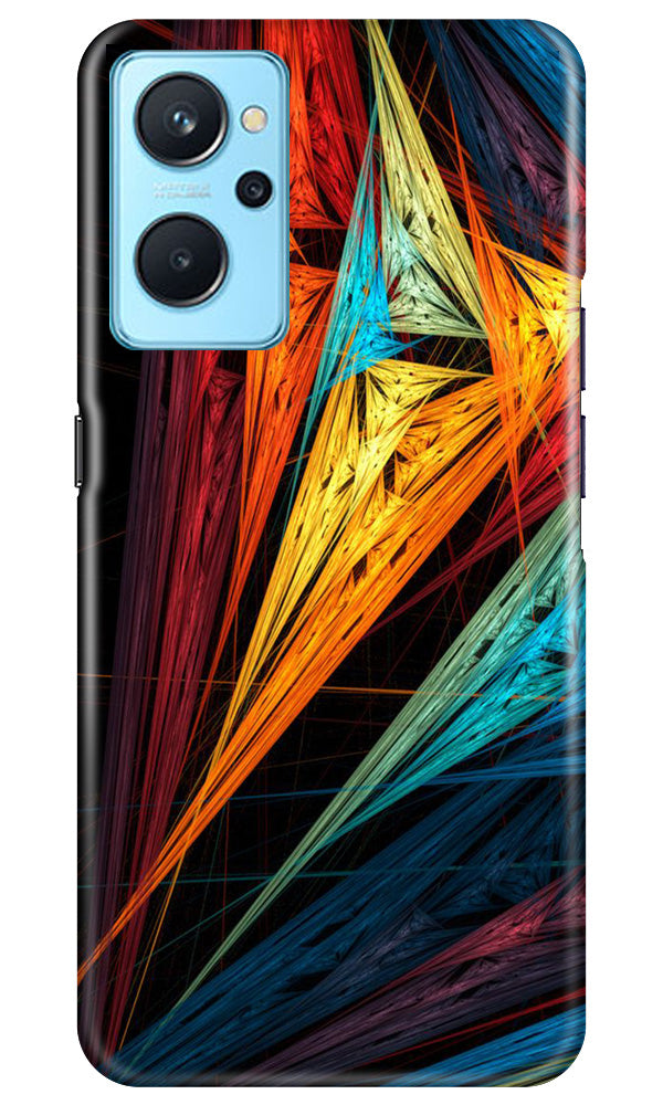 Modern Art Mobile Back Case for Realme 9i (Design - 197) Modern Art Case for Realme 9i (Design No. 197)
