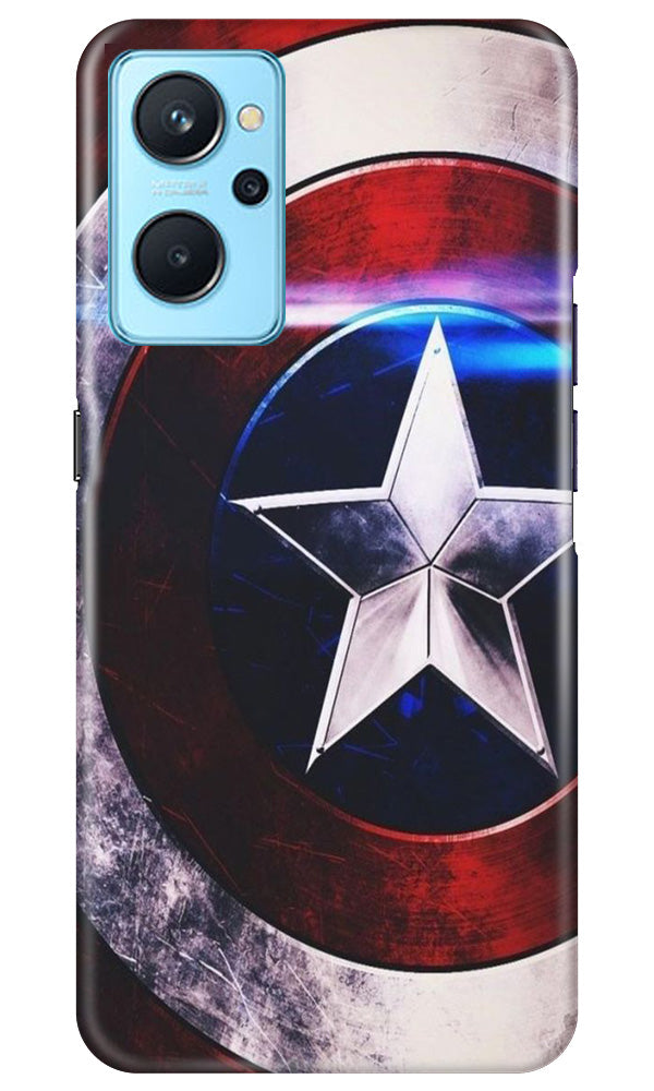 Captain America Mobile Back Case for Realme 9i (Design - 249) Captain America Case for Realme 9i (Design No. 218)