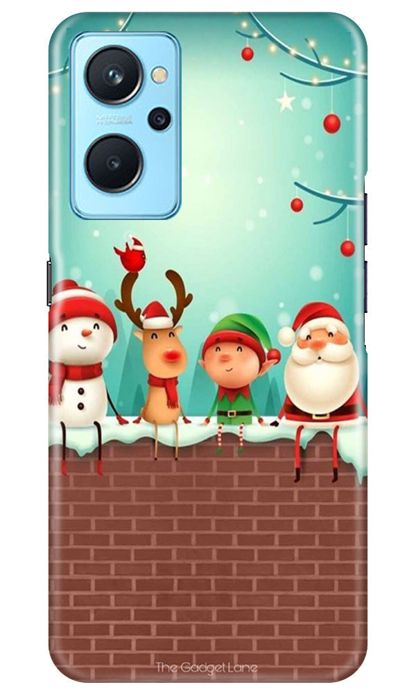 Santa Claus Mobile Back Case for Realme 9i (Design - 296) Santa Claus Mobile Back Case for Realme 9i (Design - 296)