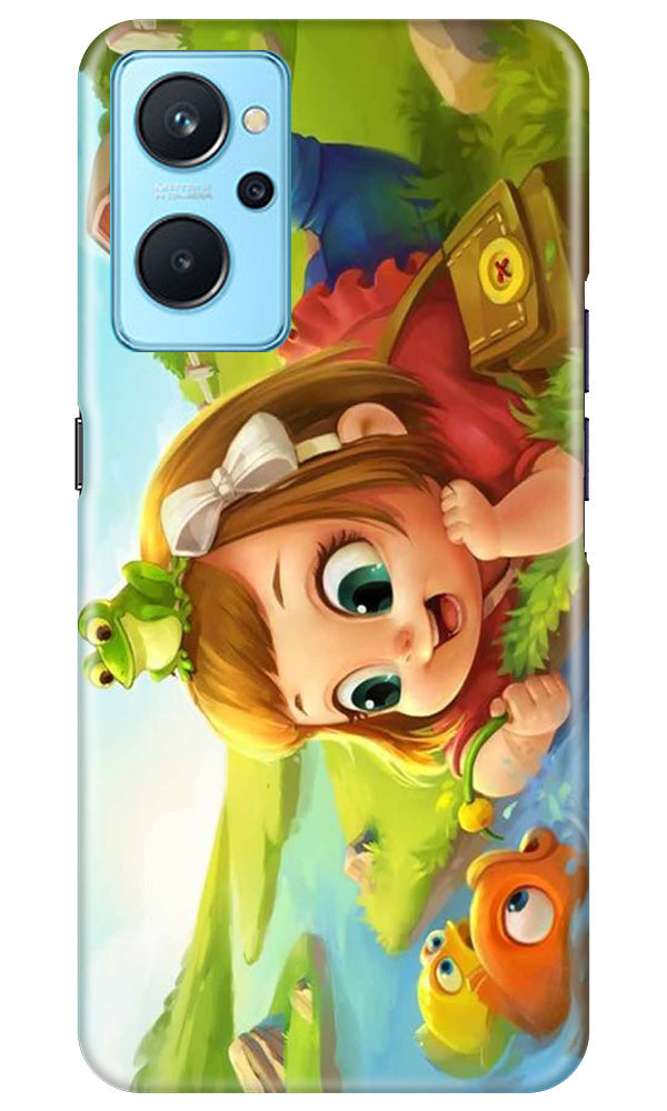 Baby Girl Mobile Back Case for Realme 9i (Design - 301) Baby Girl Mobile Back Case for Realme 9i (Design - 301)