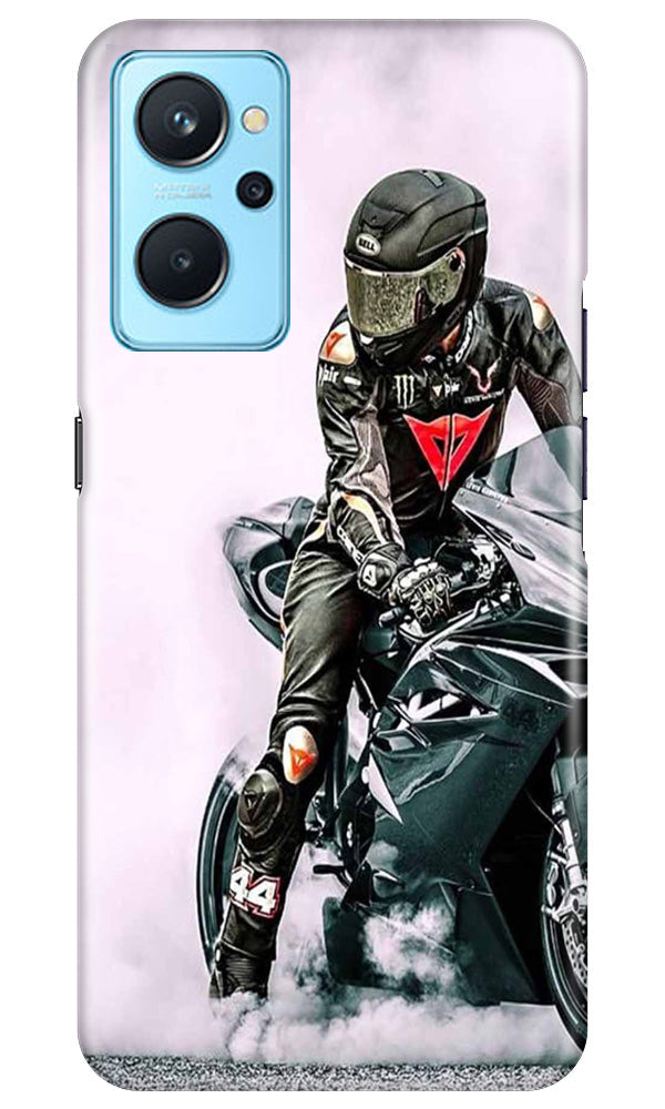 Biker Mobile Back Case for Realme 9i (Design - 342) Biker Mobile Back Case for Realme 9i (Design - 342)