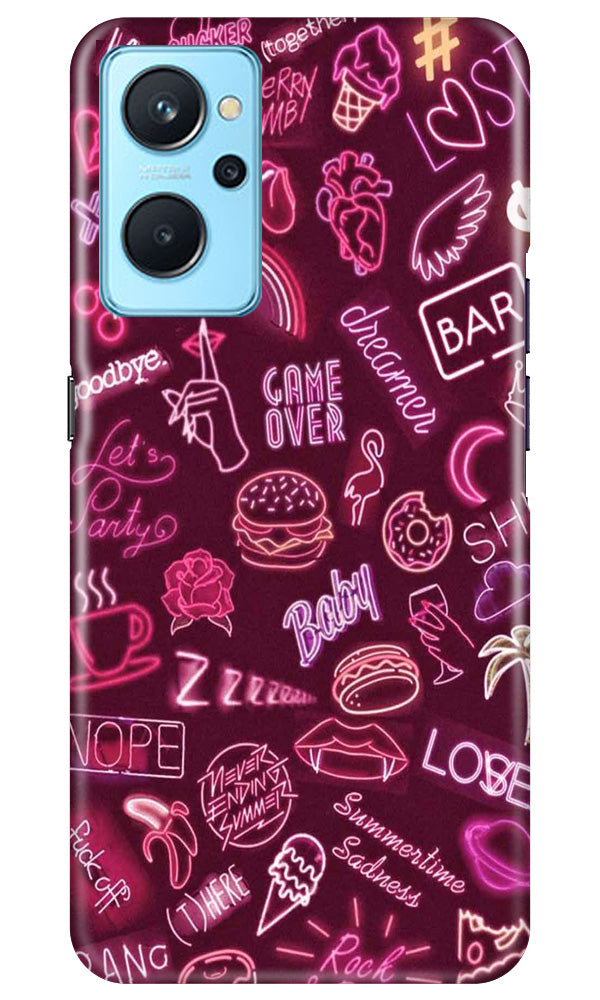 Party Theme Mobile Back Case for Realme 9i (Design - 350) Party Theme Mobile Back Case for Realme 9i (Design - 350)
