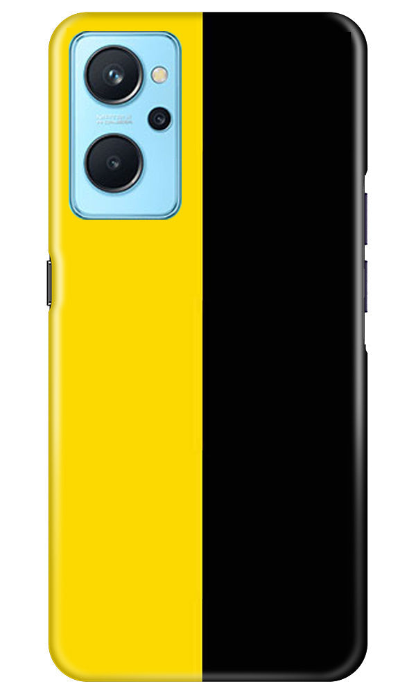 Black Yellow Pattern Mobile Back Case for Realme 9i (Design - 354) Black Yellow Pattern Mobile Back Case for Realme 9i (Design - 354)