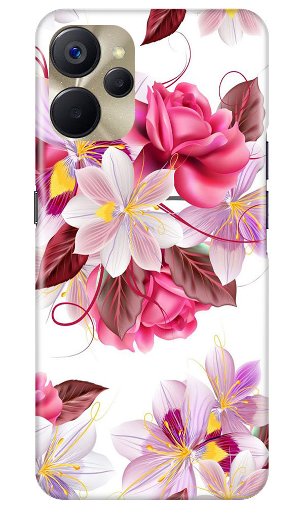 Beautiful flowers Mobile Back Case for Realme 9i 5G (Design - 23) Beautiful flowers Case for Realme 9i 5G