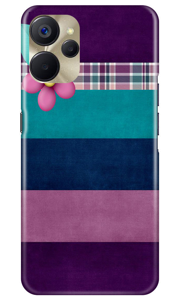 Purple Blue Mobile Back Case for Realme 9i 5G (Design - 37) Purple Blue Case for Realme 9i 5G