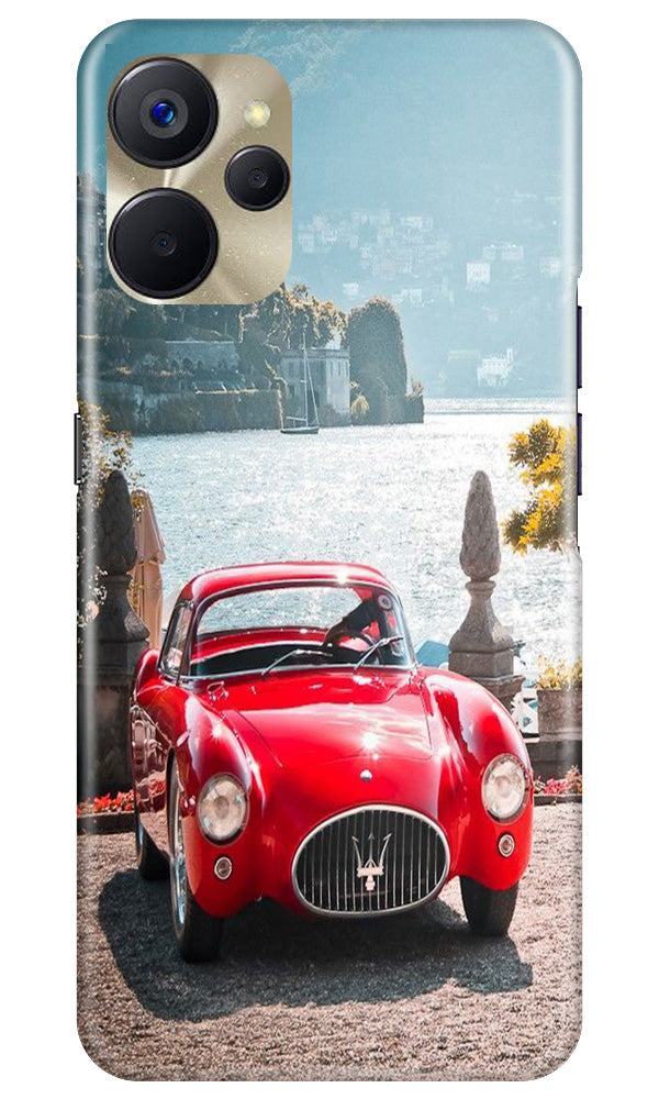 Vintage Car Mobile Back Case for Realme 9i 5G (Design - 51) Vintage Car Case for Realme 9i 5G