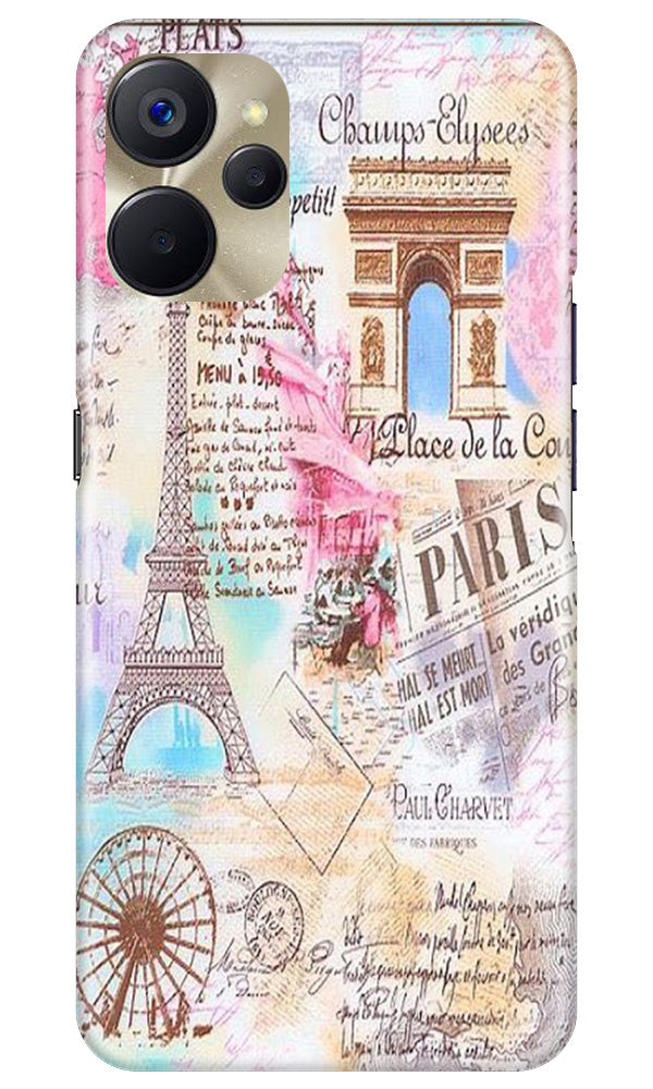 Paris Eiftel Tower Mobile Back Case for Realme 9i 5G (Design - 54) Paris Eiftel Tower Case for Realme 9i 5G