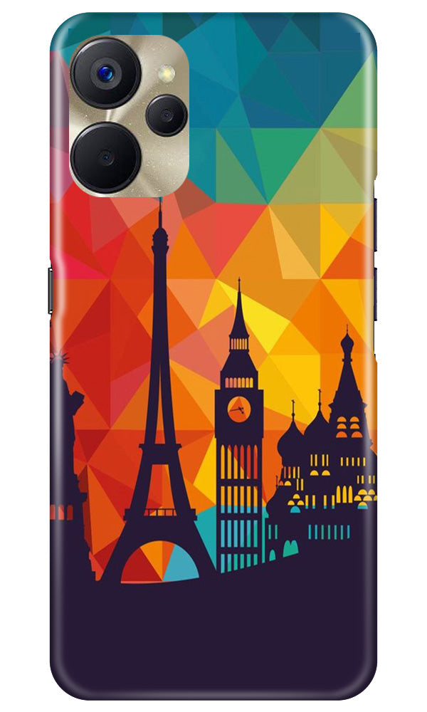 Eiffel Tower2 Mobile Back Case for Realme 9i 5G (Design - 91) Eiffel Tower2 Case for Realme 9i 5G