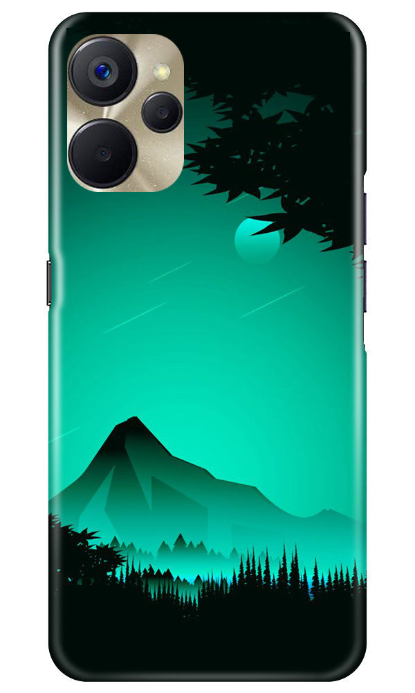 Moon Mountain Mobile Back Case for Realme 9i 5G (Design - 173) Moon Mountain Case for Realme 9i 5G (Design - 173)