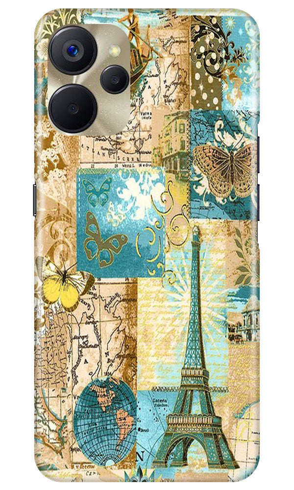 Travel Eiffel Tower Mobile Back Case for Realme 9i 5G (Design - 175) Travel Eiffel Tower Case for Realme 9i 5G (Design No. 175)