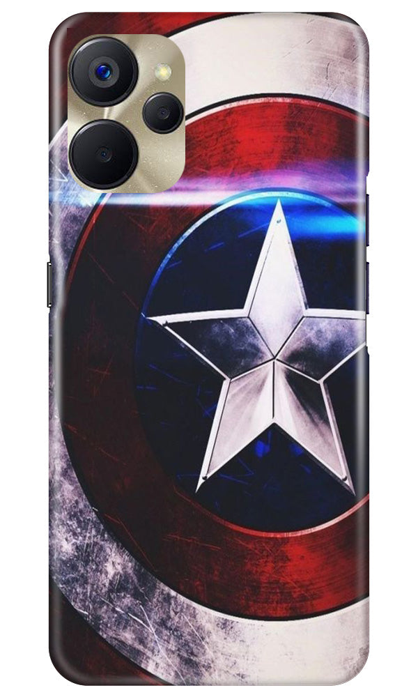 Captain America Mobile Back Case for Realme 9i 5G (Design - 249) Captain America Case for Realme 9i 5G (Design No. 218)