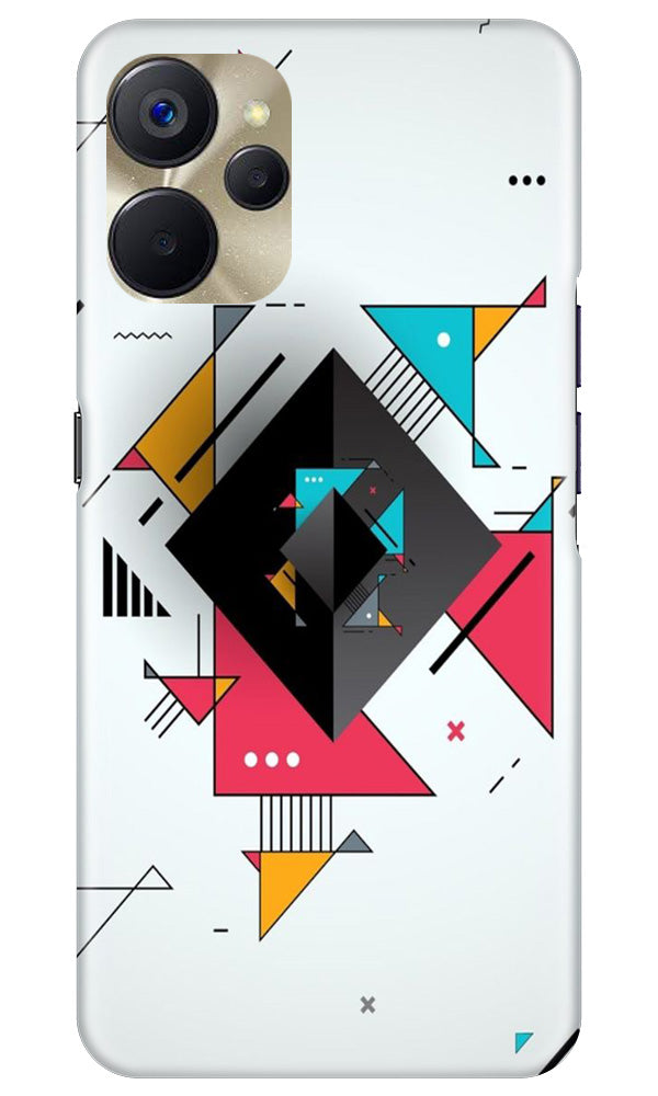 Diffrent Four Color Pattern Mobile Back Case for Realme 9i 5G (Design - 244) Diffrent Four Color Pattern Case for Realme 9i 5G (Design No. 244)