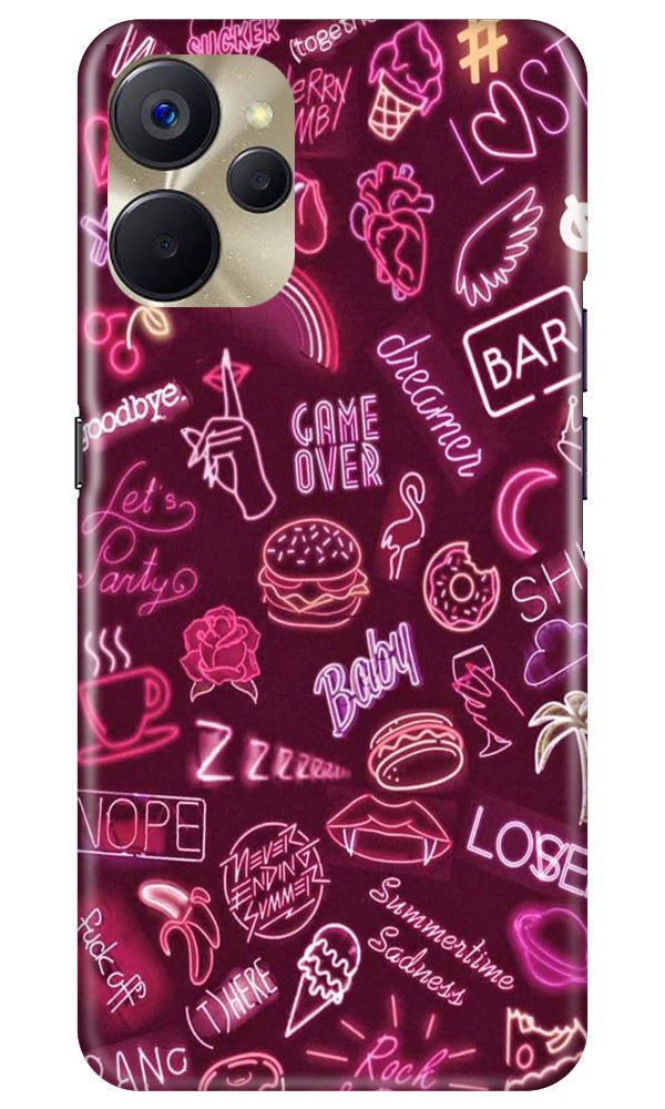 Party Theme Mobile Back Case for Realme 9i 5G (Design - 350) Party Theme Mobile Back Case for Realme 9i 5G (Design - 350)