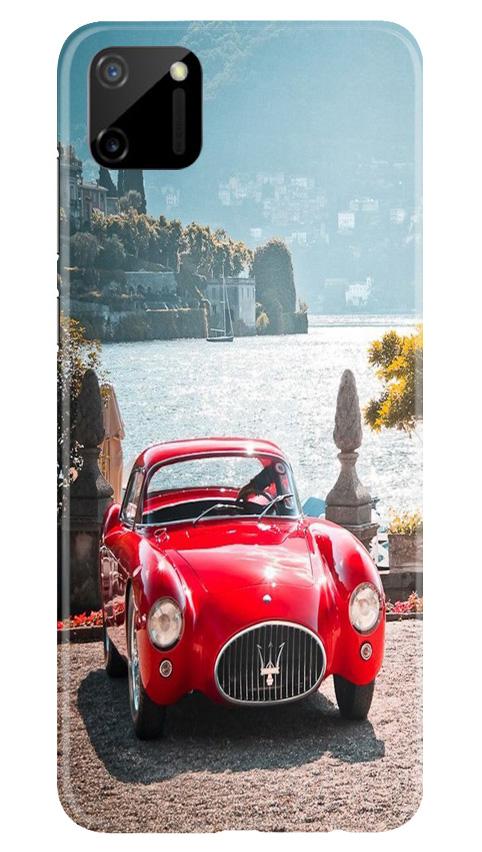 Vintage Car Mobile Back Case for Realme C11 (Design - 51) Vintage Car Case for Realme C11