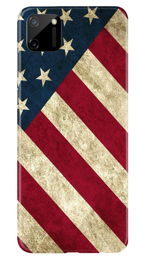 America Mobile Back Case for Realme C11 (Design - 79) America Case for Realme C11