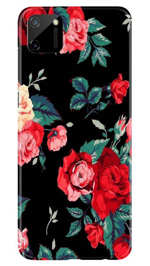 Red Rose2 Mobile Back Case for Realme C11 (Design - 81) Red Rose2 Case for Realme C11