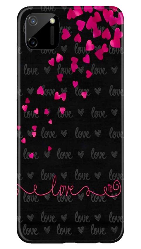 Love in Air Mobile Back Case for Realme C11 (Design - 89) Love in Air Case for Realme C11