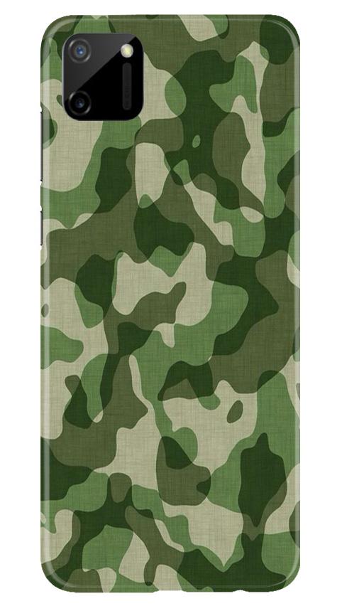 Army Camouflage Mobile Back Case for Realme C11 (Design - 106) Army Camouflage Case for Realme C11 (Design - 106)