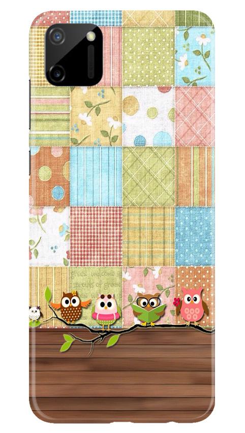 Owls Mobile Back Case for Realme C11 (Design - 202) Owls Case for Realme C11 (Design - 202)