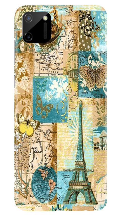 Travel Eiffel Tower Mobile Back Case for Realme C11 (Design - 206) Travel Eiffel Tower Case for Realme C11 (Design No. 206)