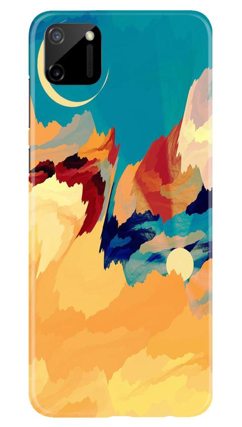 Modern Art Mobile Back Case for Realme C11 (Design - 236) Modern Art Case for Realme C11 (Design No. 236)