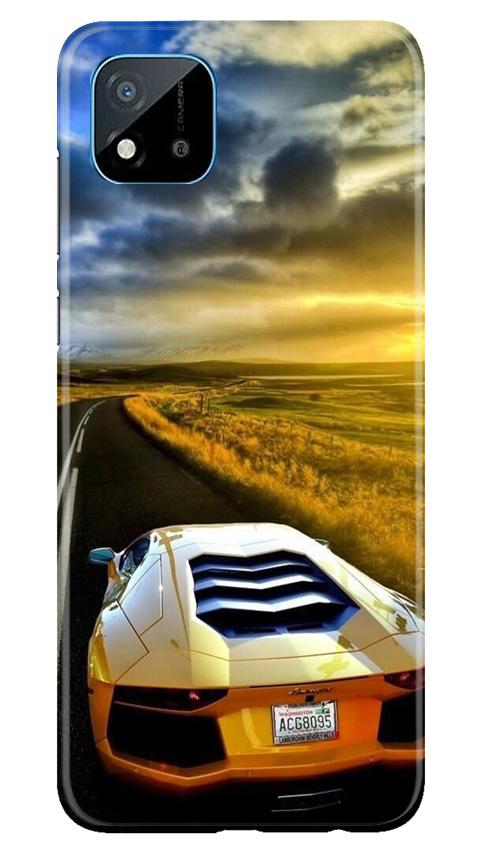 Car lovers Mobile Back Case for Realme C20 (Design - 46) Car lovers Case for Realme C20
