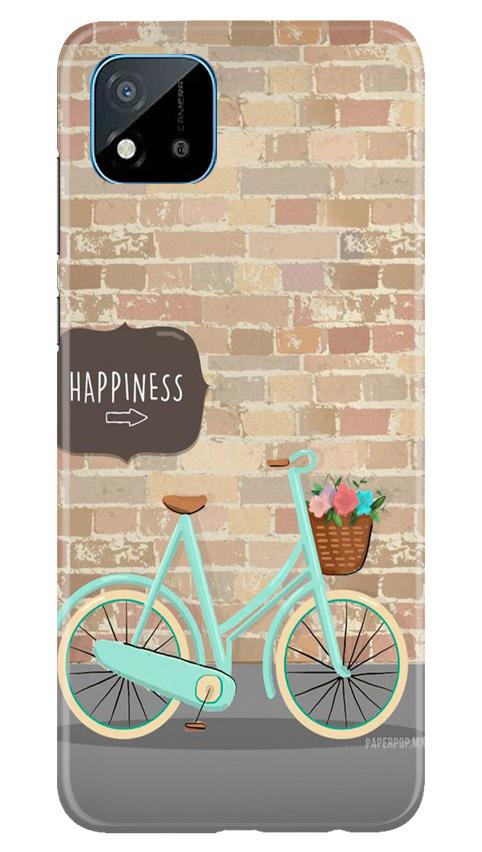 Happiness Mobile Back Case for Realme C20 (Design - 53) Happiness Case for Realme C20