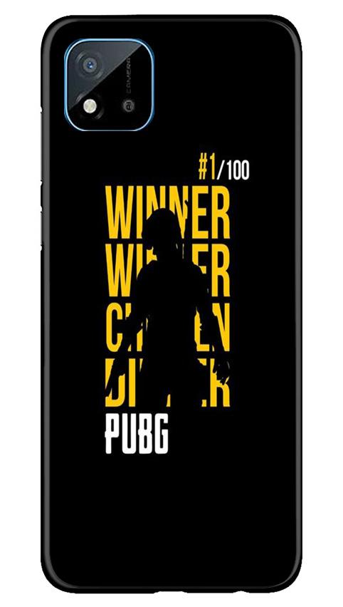 Pubg Winner Winner Mobile Back Case for Realme C20 (Design - 177) Pubg Winner Winner Case for Realme C20 (Design - 177)