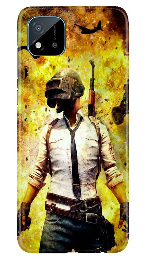 Pubg Mobile Back Case for Realme C20 (Design - 180) Pubg Case for Realme C20 (Design - 180)