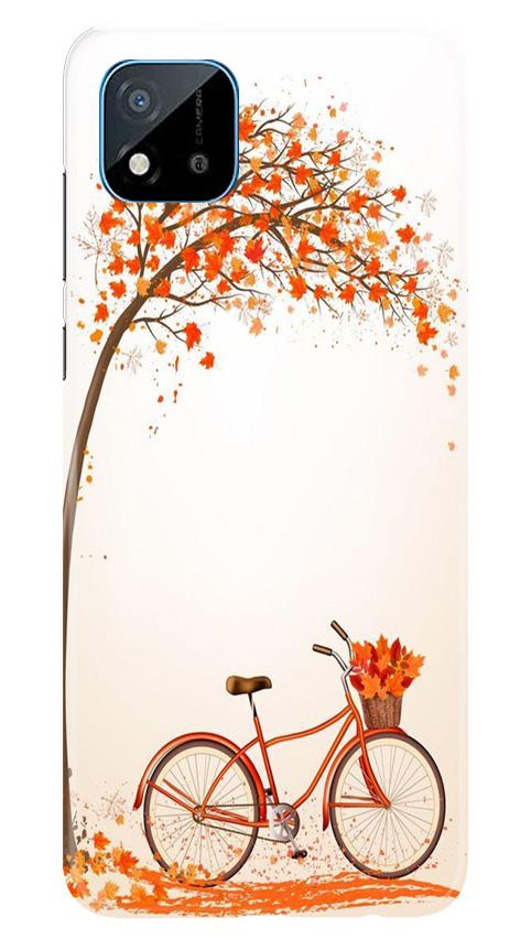 Bicycle Mobile Back Case for Realme C20 (Design - 192) Bicycle Case for Realme C20 (Design - 192)