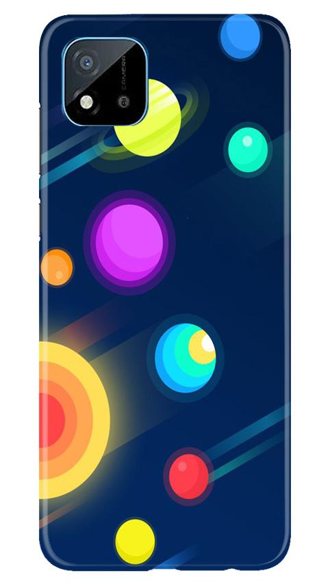 Solar Planet Mobile Back Case for Realme C20 (Design - 197) Solar Planet Case for Realme C20 (Design - 197)