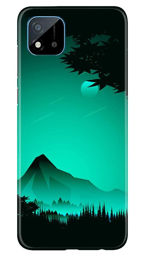 Moon Mountain Mobile Back Case for Realme C20 (Design - 204) Moon Mountain Case for Realme C20 (Design - 204)
