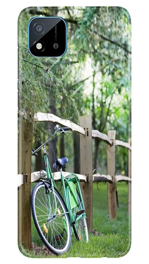 Bicycle Mobile Back Case for Realme C20 (Design - 208) Bicycle Case for Realme C20 (Design No. 208)