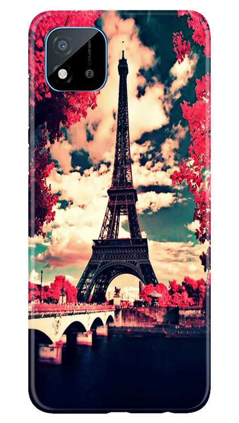 Eiffel Tower Mobile Back Case for Realme C20 (Design - 212) Eiffel Tower Case for Realme C20 (Design No. 212)