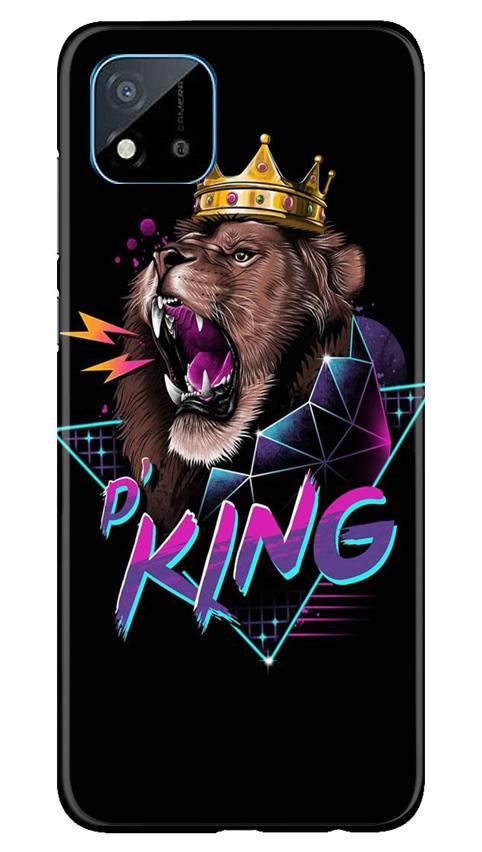 Lion King Mobile Back Case for Realme C20 (Design - 219) Lion King Case for Realme C20 (Design No. 219)