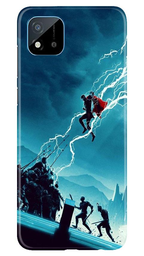 Thor Avengers Mobile Back Case for Realme C20 (Design - 243) Thor Avengers Case for Realme C20 (Design No. 243)