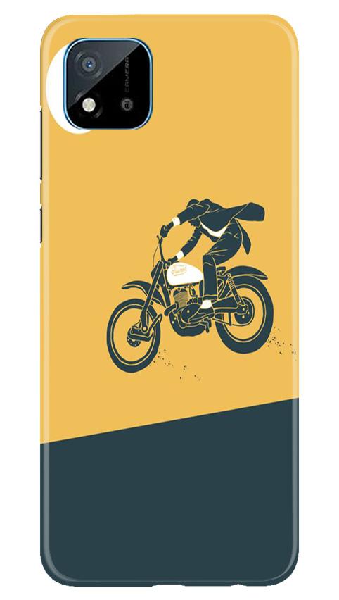 Bike Lovers Mobile Back Case for Realme C20 (Design - 256) Bike Lovers Case for Realme C20 (Design No. 256)