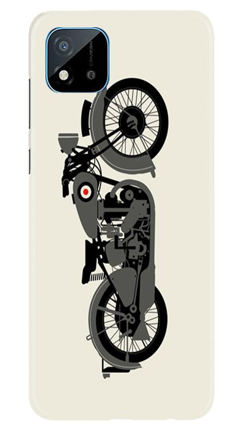 MotorCycle Mobile Back Case for Realme C20 (Design - 259) MotorCycle Case for Realme C20 (Design No. 259)