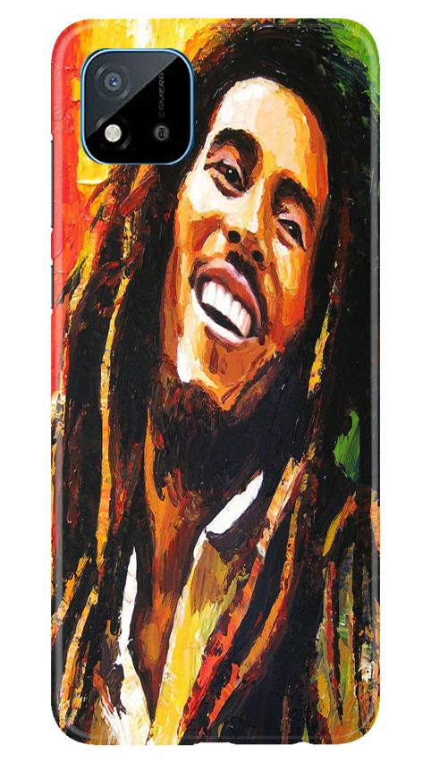 Bob marley Mobile Back Case for Realme C20 (Design - 295) Bob marley Case for Realme C20 (Design No. 295)