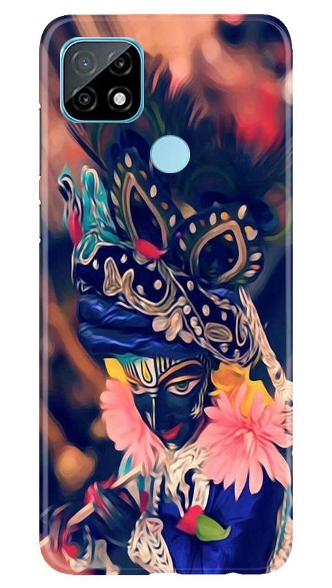 Lord Krishna Mobile Back Case for Realme C21 (Design - 16) Lord Krishna Case for Realme C21